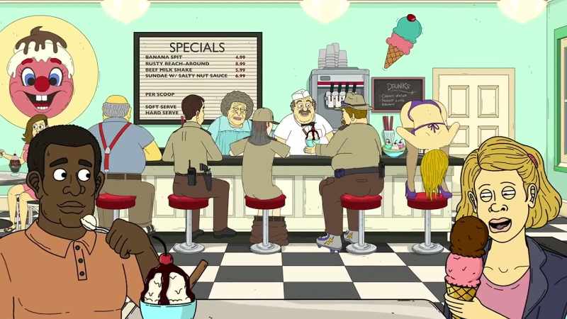 Oh, boy, an ice-cream sundae!