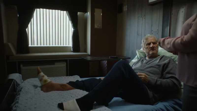 Oh, Dad, it's gonna be okay. Dad? Dad?