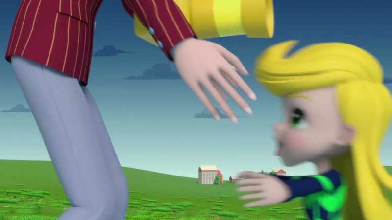 Oh, Daddy! You're safe