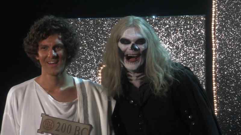 Oh dear you're through to the afterlife
