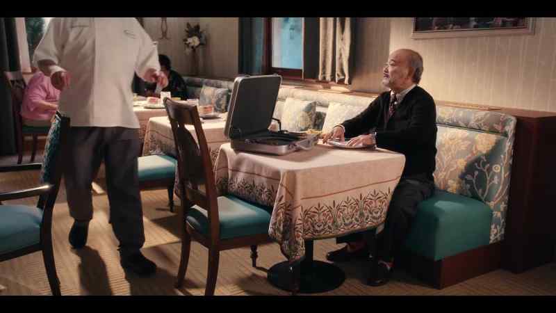 Oh, Dennis. I'll have the lobster Thermidor, please