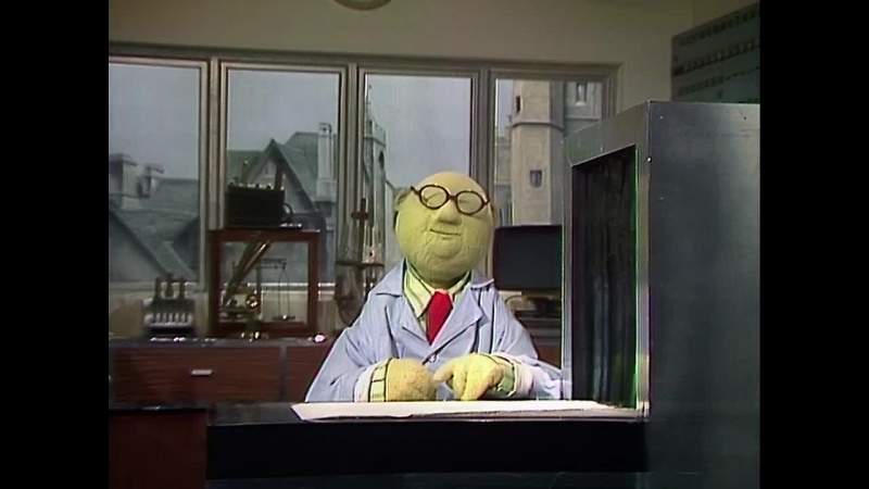 Oh Dr Bunsen Honeydew here at Muppet Labs