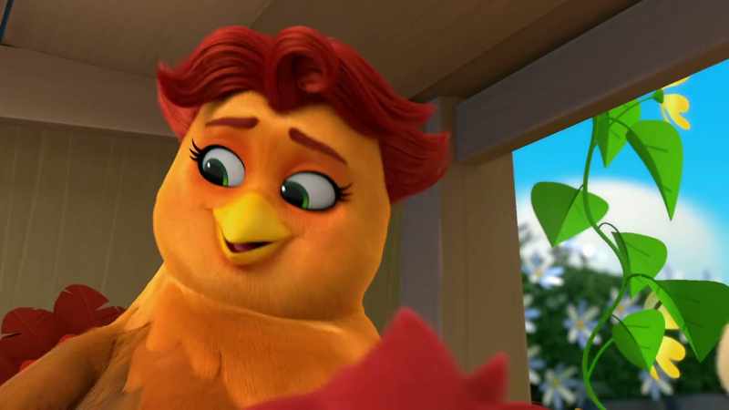 Oh, my feathers! What are all of you doing back here?
