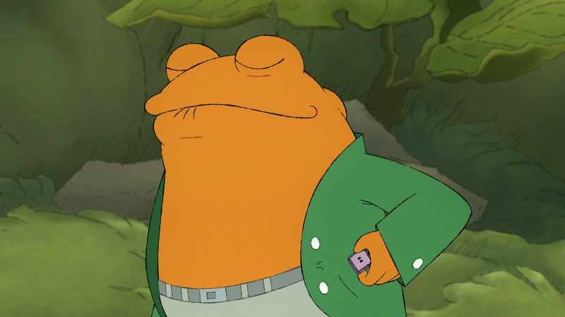 Oh, Frog. This is too much.We will never find that button