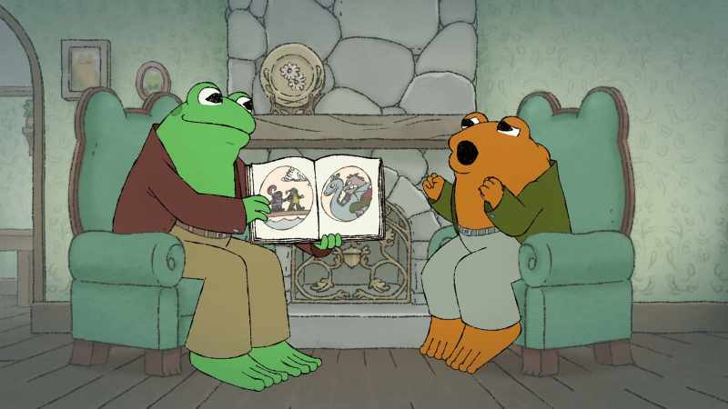 Oh, Frog,were the knight and squire afraid?