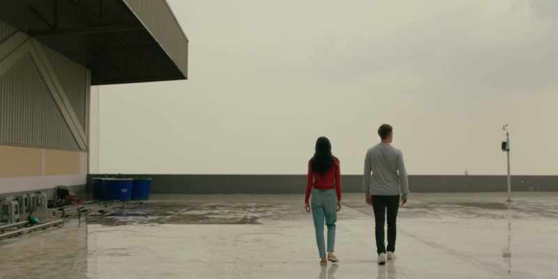 Oh, my God! Even in the rain, you can see for miles