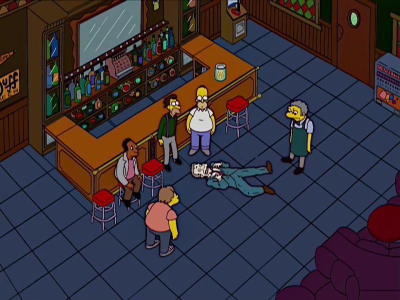Oh my God, he's dead