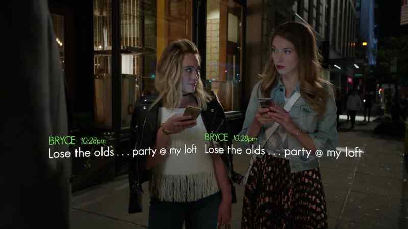 Oh, God, noses in their phones already
