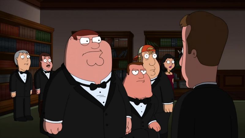 Oh, my God, Peter, back it up!