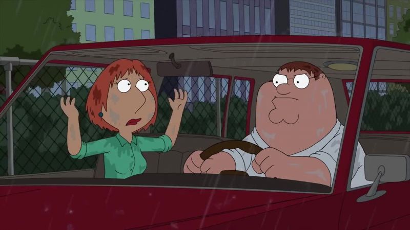 Oh, my God! Peter, stop the car!
