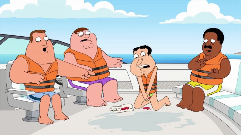 Oh, my God! Quagmire lost his penis!
