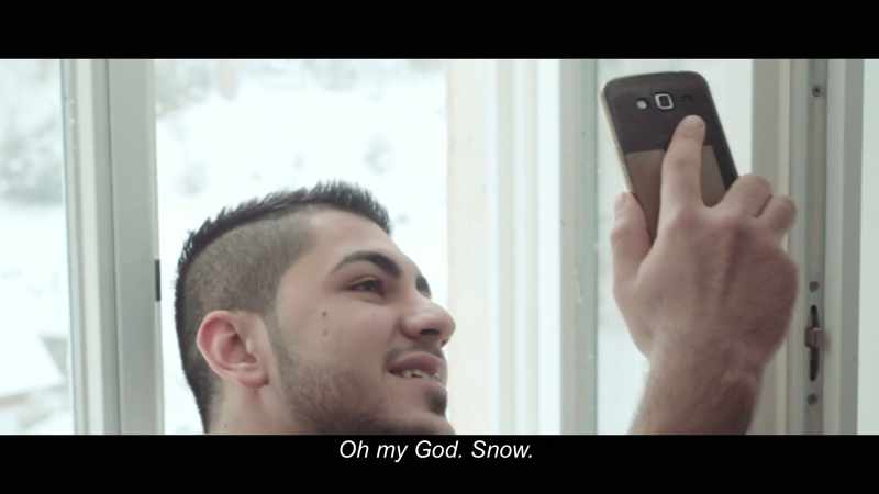 Oh, my God. Snow