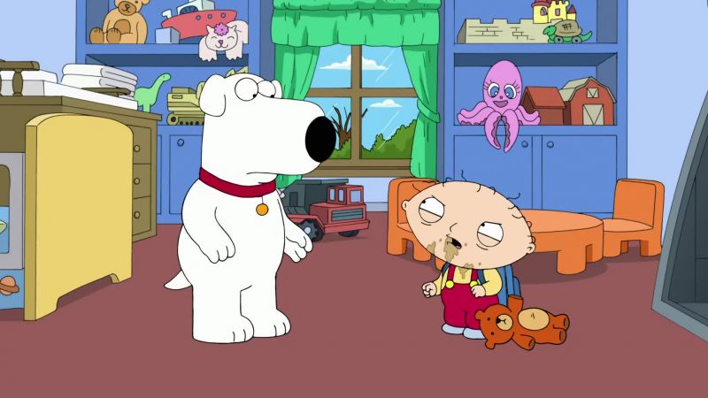 Oh, my God, Stewie, what happened?