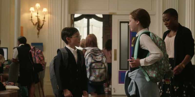 Oh, good job, Emily! - [school bell ringing]