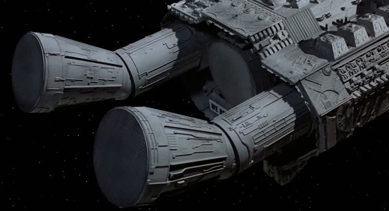 OH, MY GOSH.IT'S NOT JUST A SPACESHIP