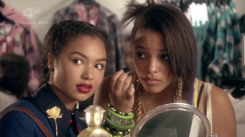 Oh, my gosh. You've never worn make-up before, have you?
