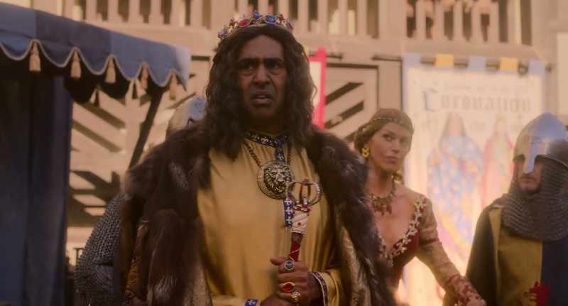 Oh, he is of royal blood