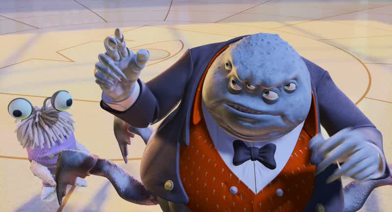 Oh hello little oneWhere did you come fromMr WaternooseAh James Is this one yoursActually that's my uh cousin's sister's daughter sirYeah it's uh''Bring an Obscure Relative to Work Day ''Hmm must have