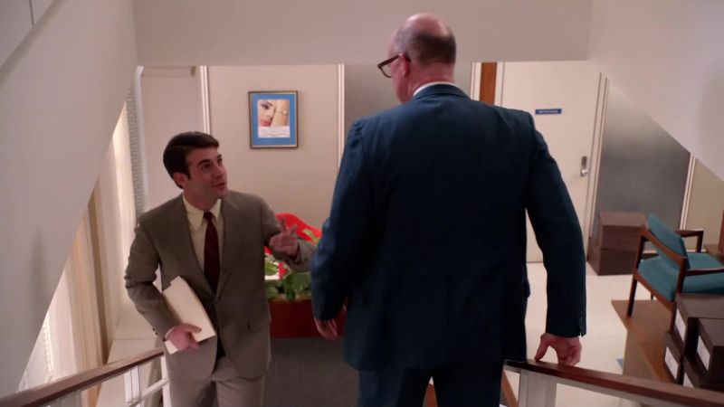 Oh, hello. You must be Burt Peterson
