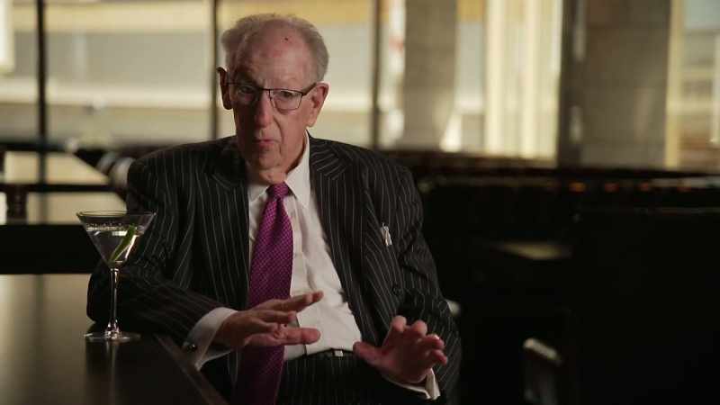 Oh, here's Oscar Goodman giving counsel to his client