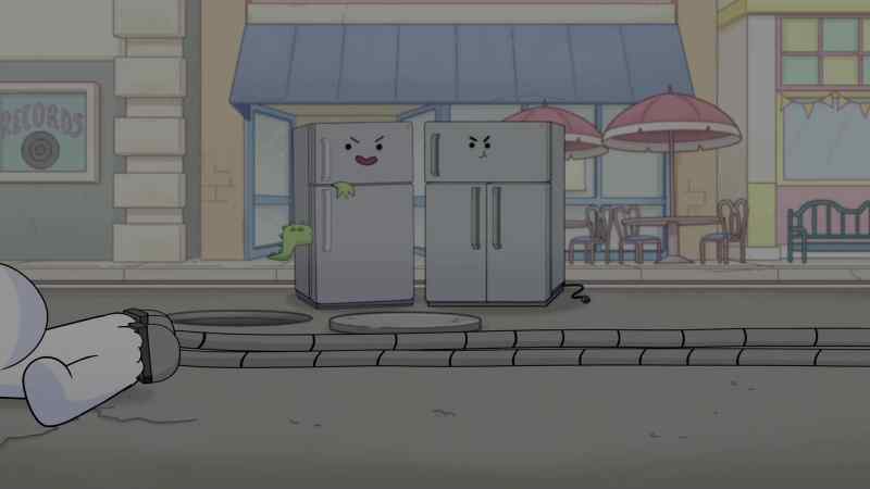 Oh, he's got my buns. My buns!