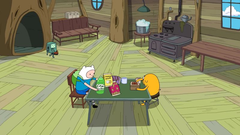 Oh, hey, Beemo. You want to play, too'?