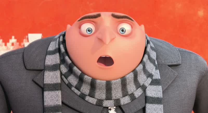 Oh, hey, Gru!