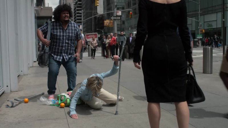 Oh! Hey! Hey, lady. You okay?