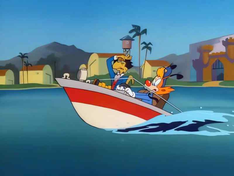 Oh, how cliche sailing off into the sunset