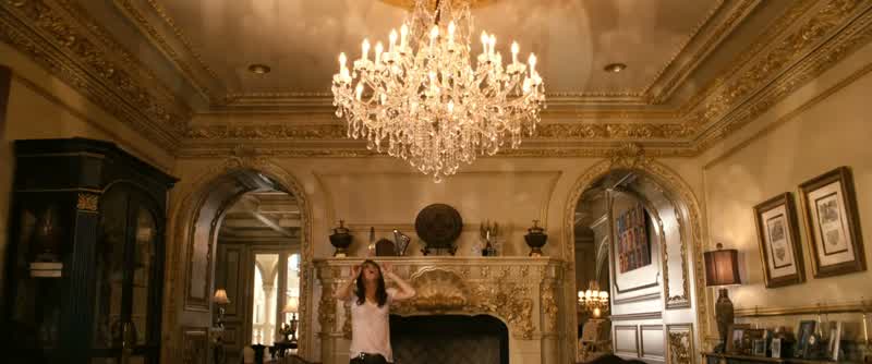 Oh hurry, hurry he's on the ceiling