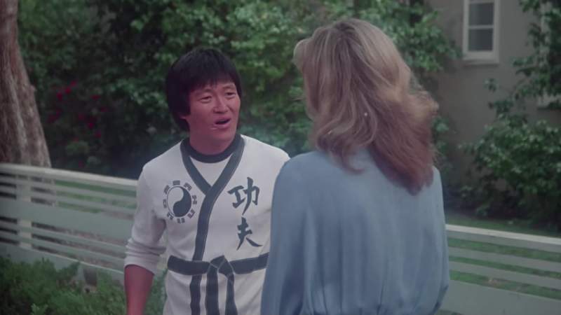 Oh I got my black belt in the Orient