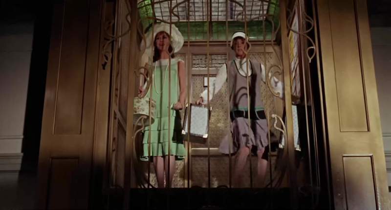 Oh I love it In the Ritz elevator all you do is go up and down