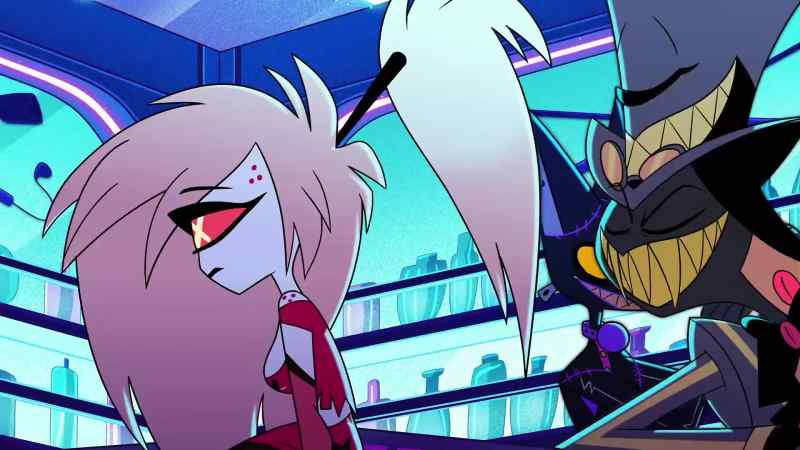 Oh! I thought the hotel looked different! [giggles]