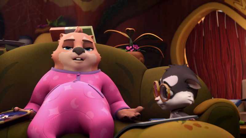 Oh, I'm a little tired from saving somebody!