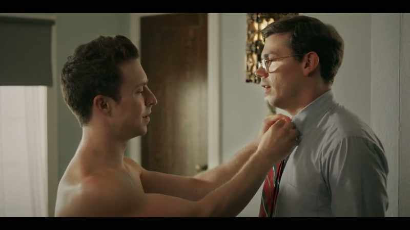 Oh, this is a clip-on tie. [laughs]