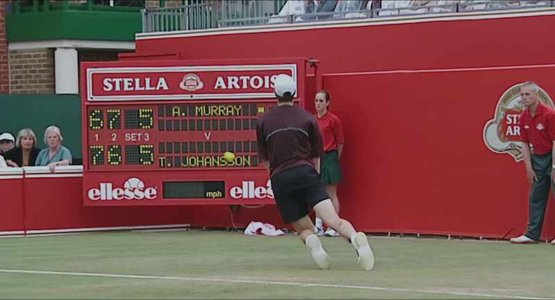 Oh, it's gone again. That left thigh has gone again