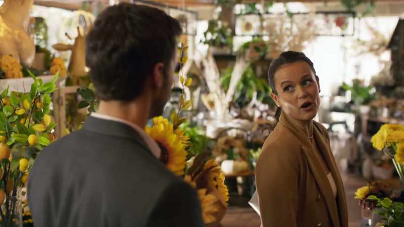 Oh, it's just, when a person receives flowers
