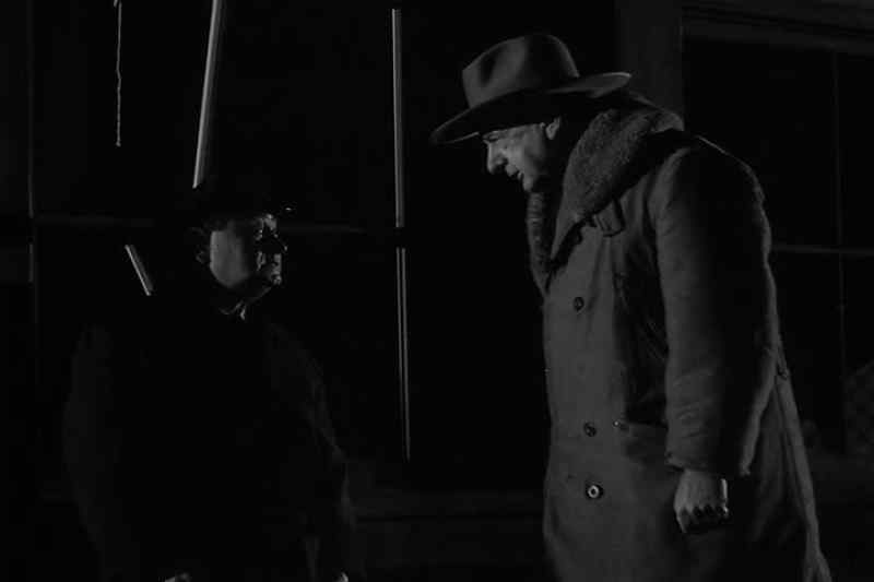Oh. It's only you, Sheriff. Hello