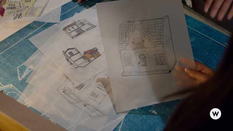 Oh, just some designs and some sketches