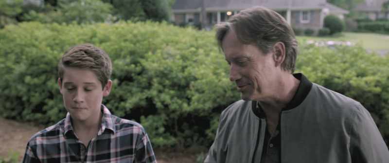 Oh, (laughs) just father and son conversation