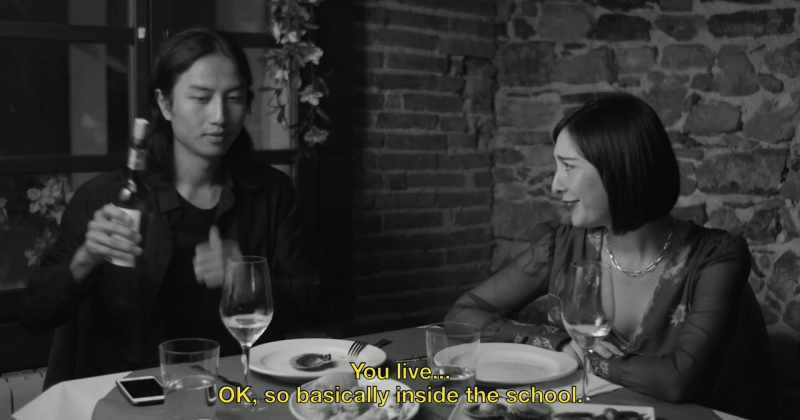 Oh, you live... Okay, so you live