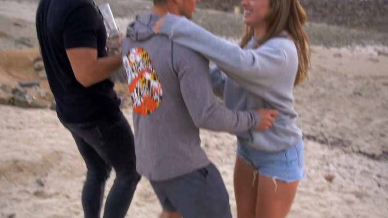 Oh, look at Britt, she's so happy doing that, look at her
