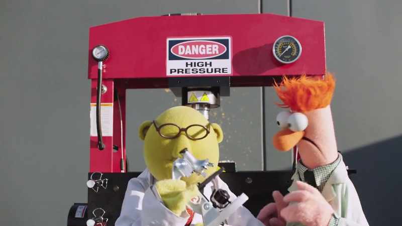 Oh, look at this, Beaky, your very first microscope