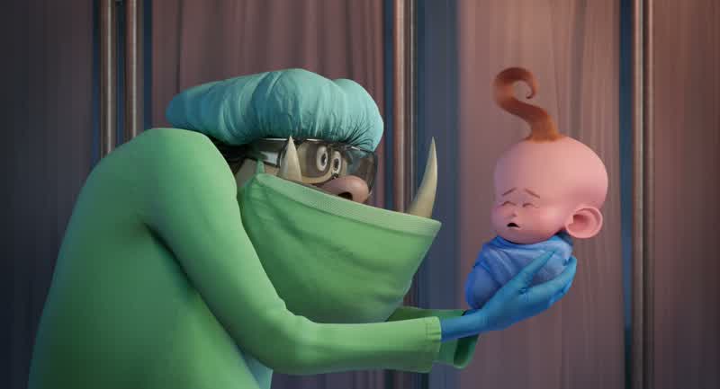 Look! It's a boy! It's a boy! The Dracula bloodline carries on! No one will ever harm you as long as