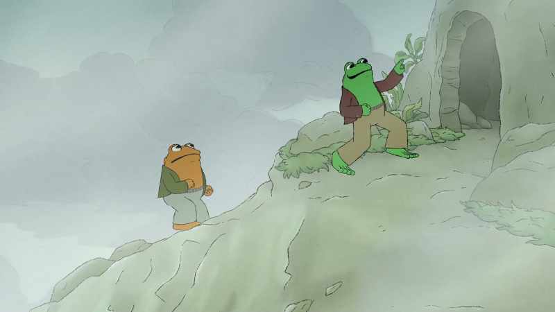 Oh, look Toad, a cave. [panting]-[panting]