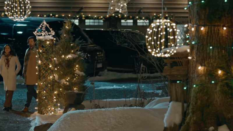 Oh, love Christmas winters in the woods