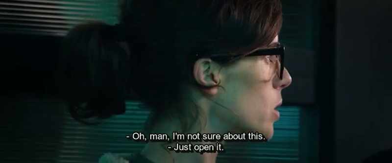 Oh, man, I'm not sure about this. - Just open it
