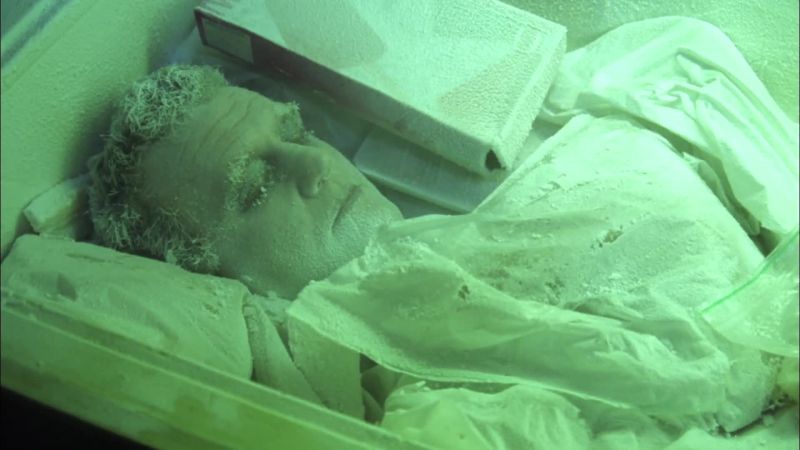 Oh, man, talk about sleeping with the fishes