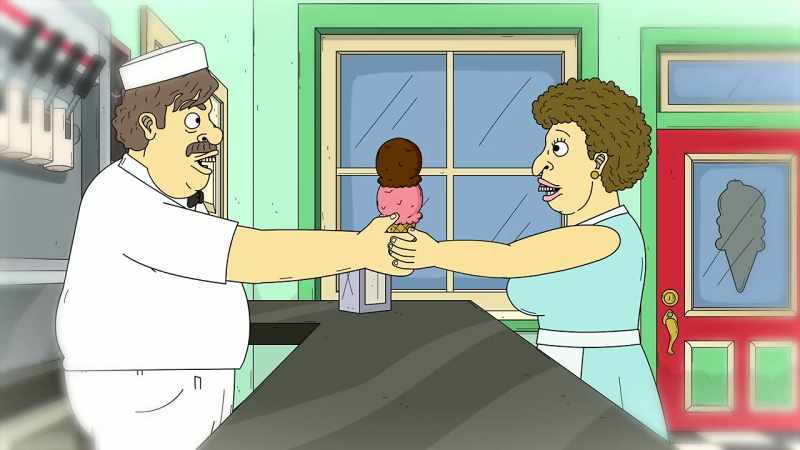 Oh, we melted together as fast as two scoops