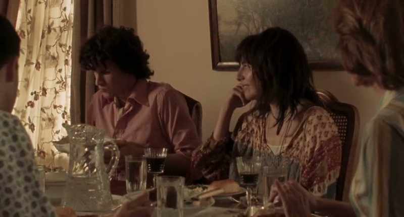 Oh, we met in California, Mom